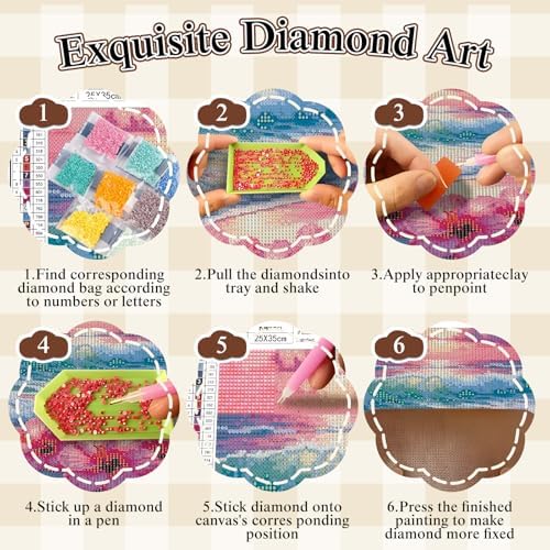 BYGFHLYW 5D Diamond Painting Kit, Dog Diamond Art for Adults 12X16In - Image 6