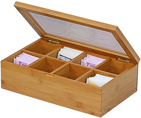 Oceanstar - TB1323 Bamboo Tea Box,12 Inch,Natural,(Pack of 6) - Image 2
