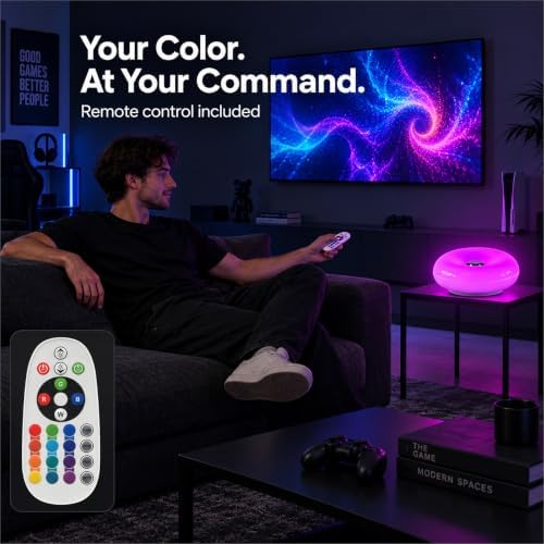 Cyberpunk Donut Lamp,Cordless Rechargeable Table & Wall Light,Game Light - Image 3