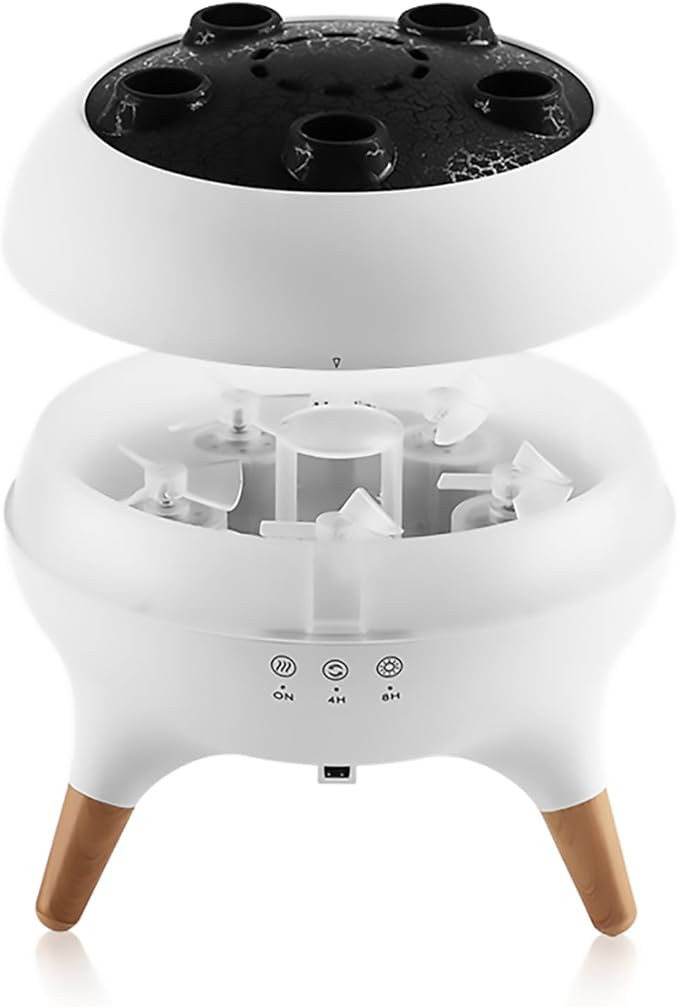Dynamic Jellyfish Diffuser Humidifier, 7 Colors LED Lights 250ml Essential Oil Diffuser,Remote Control Humidifier for Bedroom & Office