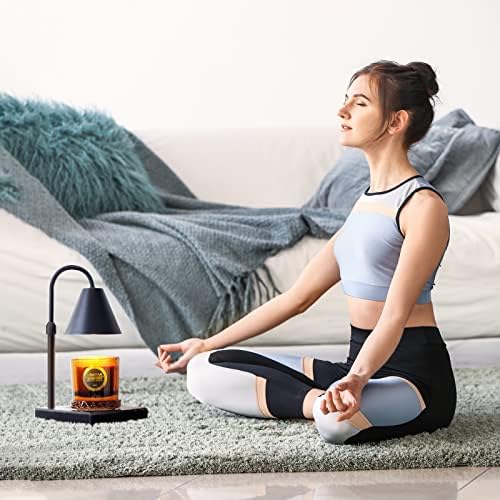LALISU Candle Warmer Lamp Timer Dimmable, Adjustable Height Candle Melter - Image 6