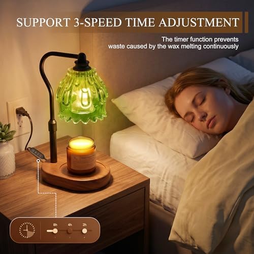 Candle Warmer Lamp with Timer and Wireless Remote Control - Image 4