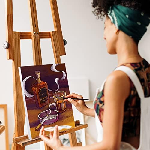 Nuberlic 8x10 Canvas Painting Kit Pre Drawn Canvas for Painting for Adults Sip and Paint Kit for Adult's Date Night Party Favor Outdoor Acitivities Supplies - Image 3