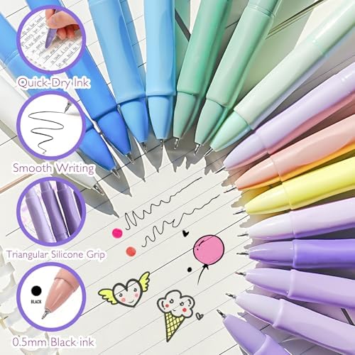 30-Piece Journaling Kit for Women, A6 Spiral Notebook Stationery Set - Image 3
