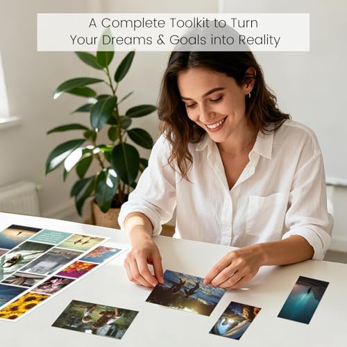 Sawnfay Vision Board Book - 2027 Vision Board Sticker Book - Image 2