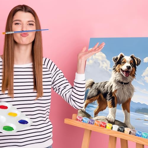 Zhanmai 72 Pcs 12 Sets Sip and Paint Kit Pre Drawn Canvas for Painting 8" x 10" Paint Party Canvas Painting Pre Printed Canvases for Party Favor DIY Virtual Adult's Date Night(Animals) - Image 4