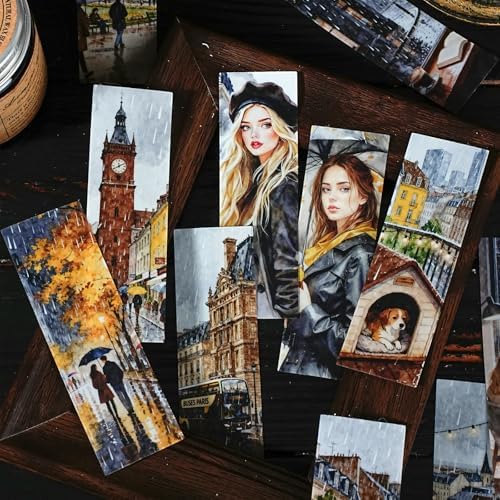 Alideco 120pcs Scrapbook Stickers Vintage People and Scenery Scrapbooking Junk Journal Crafts Embelishment Decoration Stickers (chengmanfanghua) - Image 5