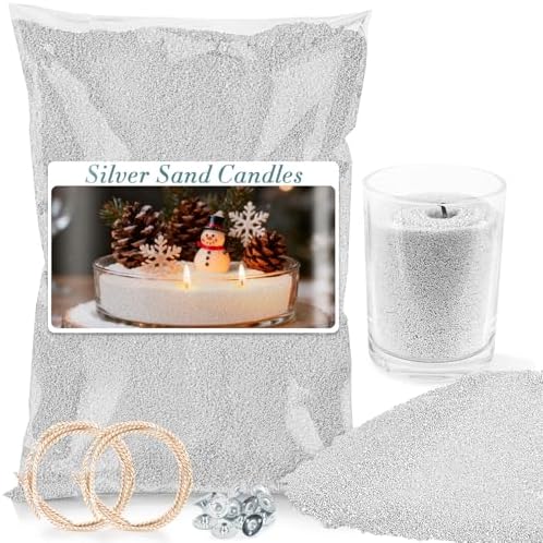 Sukh 15oz Sand Candles with Wicks - Colored Candle Sand Refillable Wax by Sukh