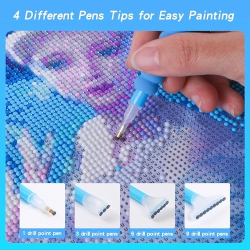LYMUSUMI 30 Slots Diamond Art Storage Containers Portable Bead Storage Boxes for Diamond Painting Accessories and Tools - Image 3