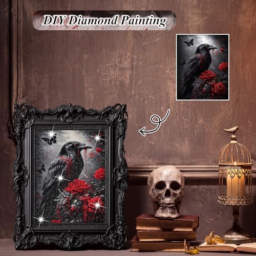 Chunful 6 Pcs Halloween Gothic Diamond Art for Adults, 10x11.8 - Image 4