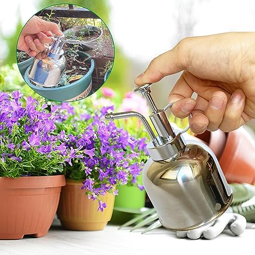 Stainless Steel Plant Sprayer, Small Watering Can for Indoor Potted Plants - Image 5