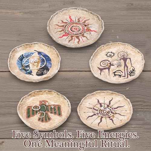 Spiral Figure Jewelry Dish – Handmade Symbolic Trinket Tray Inspired by Wisdom & Self Discovery (Spiral Figure) - Image 2