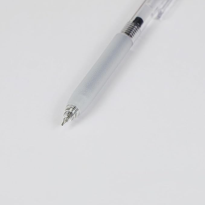Silent Clicker Medium Point (0.7mm), Black Gel Ink Pens, 12 Count - Home, Office, School, Journaling, Writing, Note-Taking, Teacher Supplies