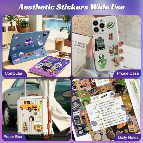 Retro Sticker Book Showa Vintage Japanese Aesthetic Cute Stickers 800+ - Image 6