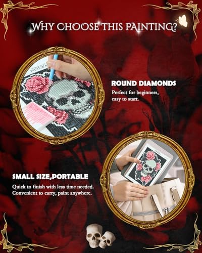 forever young Vowed Heart Minigem Horror Diamond Painting Kits for Adults - Image 4