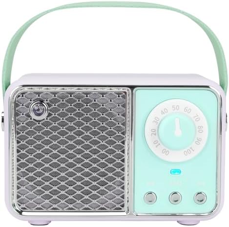Dosmix Retro Bluetooth Speaker,Vintage Decor,Wireless Cyan Green by DosmixWirelessSmartLife