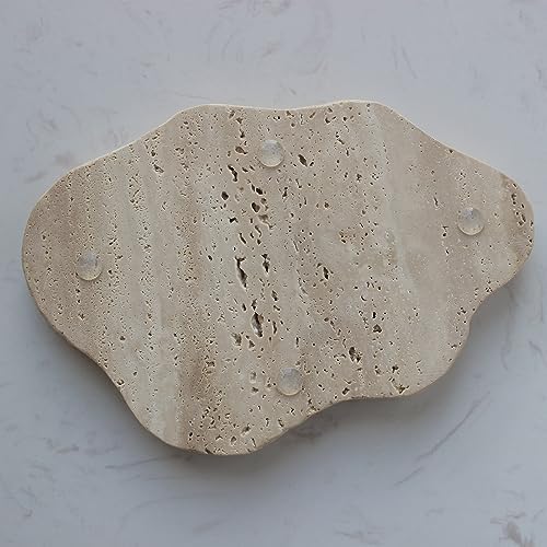 Natural Travertine Tray Cloud Shape, Jewelry Dish Trinket Dish, Key Tray for Women Gift Home Décor - Image 6