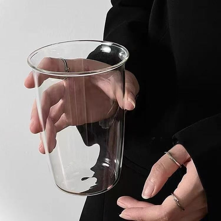 Bear-Shaped Glass Drinking Jar, Ice Cold Beverage Container, Clear (fankou) - Image 4