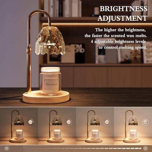 Candle Warmer Lamp with Timer Dimmable, Wax Melt Warmer for Jar Candles - Image 4