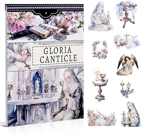 Christian Journal Sticker Book, A5 Pre-Cut Scrapbook Stickers by Dwpetzo