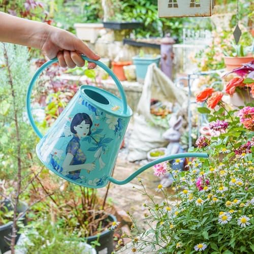 2L Long Spout Watering Can, Stainless Steel Water Can (Magnolia) - Image 6