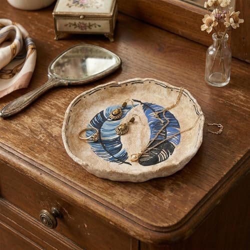 Spiral Figure Jewelry Dish – Handmade Symbolic Trinket Tray Inspired by Wisdom & Self Discovery (Spiral Figure) - Image 5