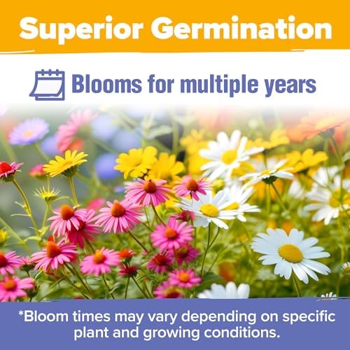 HOME GROWN 19 Wildflower Variety Mix 63,200+ Flower Seeds 4 oz - Image 3