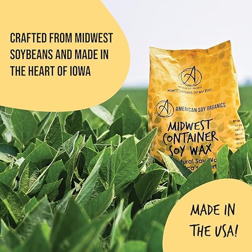 American Soy Organics 100% Midwest Soy Wax Beads, Candle Wax, 10 lbs - Image 6
