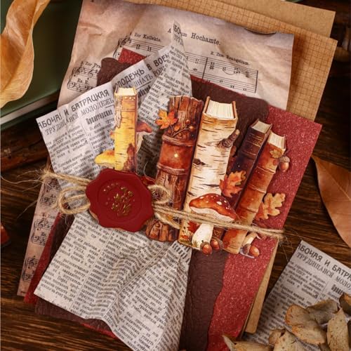 96 Pcs Vintage Book Spine Stickers for Scrapbooking - Image 5