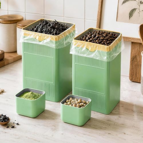 10 Pack Tea Tin with Airtight Lid, Tea containers for Loose Tea Storage - Image 5