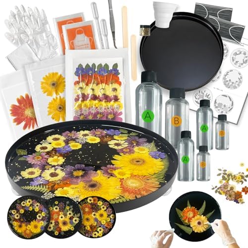 Auraeve All-in-One Craft Resin Tray Kit for Adults, Gift for Women by AuraeveStudio