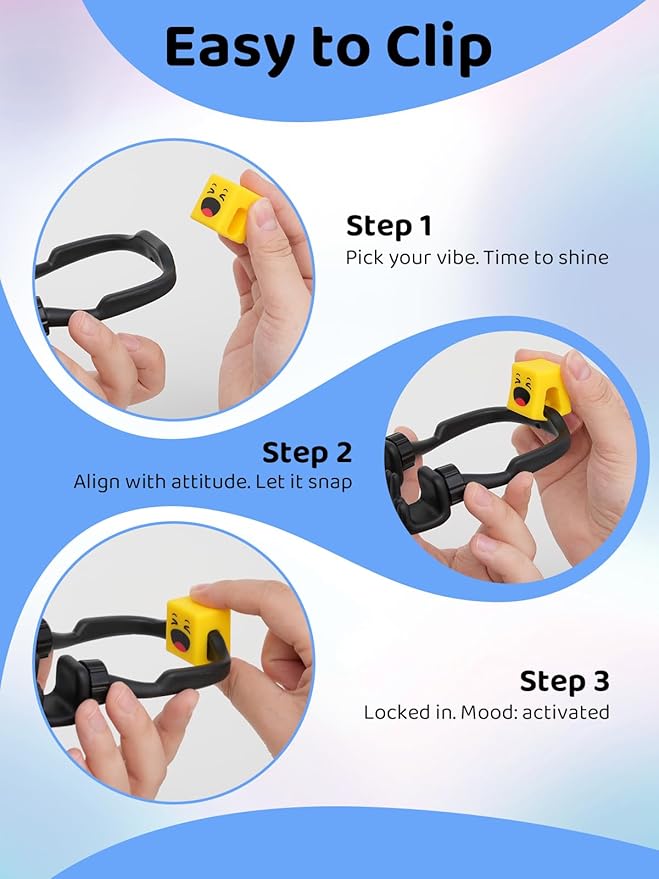 Stocking Stuffers for Teens Boys Adults Phone Stand: Cell Phone Holder for Desk with Mood Cube Gag Gifts for Men Women Husband Dad Teenage Kids Funny Cool Gadget White Elephant Gifts for Christmas