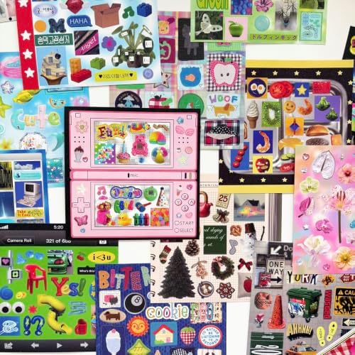 Dreamcore Japanese Sticker Book for Journaling Supplies,Stickers for DIY - Image 6