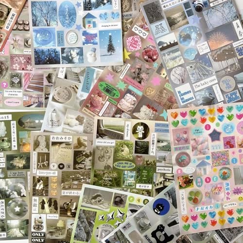 Japanese Stickers for Journaling Supplies, Kawaii Journal Stickers for DIY - Image 4
