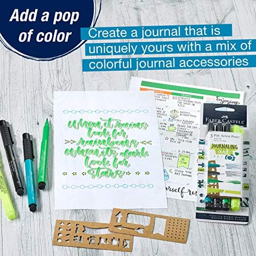 Faber-Castell Pitt Artist Journaling Art - Journal & Planner Accessory Kit, Multi (FC770088) - Image 6