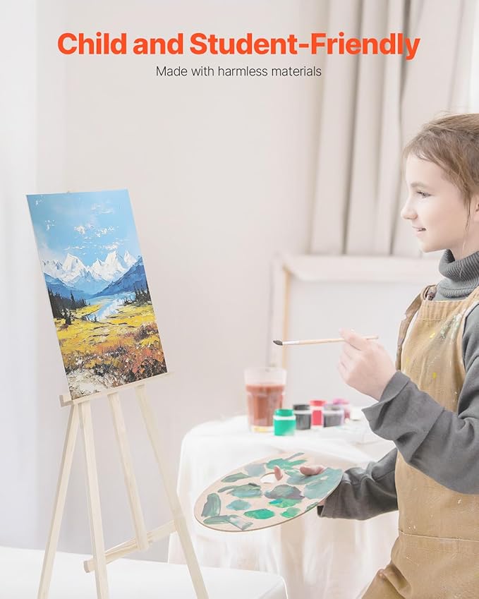 VEVOR Canvas Boards for Painting, 9 x 12 Inch White Canvases for Painting, 24 Pack Painting Canvas Panels for Sketching, Acrylic and Oil Painting, Watercolor, Paint Canvas for Kids and Professionals