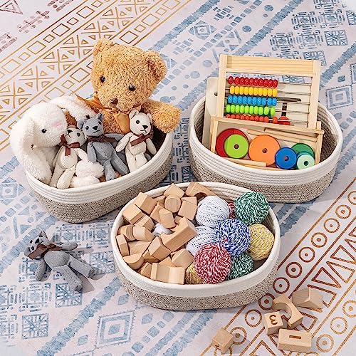 CubesLand Baskets for Shelves Storage,Cube Shelf Closet Storage Bins Set 3 - Image 4