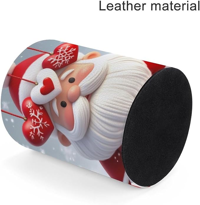 Men's Fashion Pencil Pen Holder Cup, Waterproof Office Supplies, Waterproof Multifunctional Office Supplies Christmas Gnome