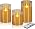 wemarry Flameless Candles 4" 5" 6" Acrylic Glass Pillars 3" Diameter Battery Operated Flickering Candles Include 8-Key Remote with Timer Function 400+ Hours (Amber, Warm Light 3 Pack) - Image 7