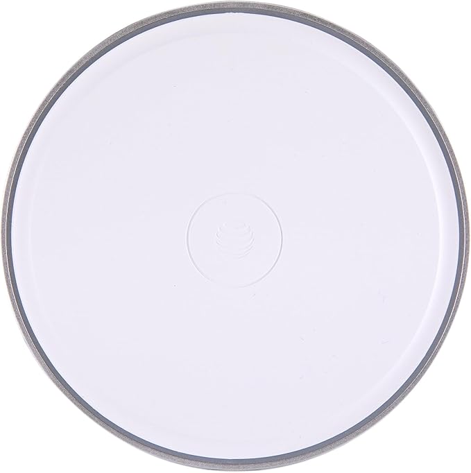 AT&T Professional Series 15W Wireless Charging Pad White Premium USB-C Fast Charging Universal Device Compatibility Qi Certified Technology