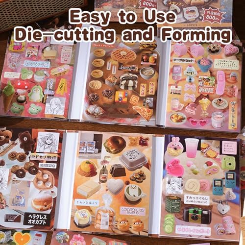 Japanese Sticker Book, Heisei Retro Cute Korean Stickers, 800PCS+ - Image 4
