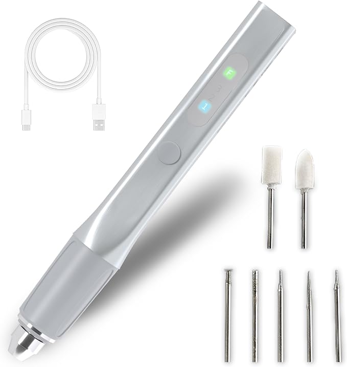 Cordless Engraving Pen, Rechargeable Engraving Pen for Metal, Wood, Glass and Plastic, Engraving 60+ Surfaces, Beginner Friendly Engraver Pen Tool