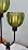 Lightdot Vintage Green Flower Table Lamp Bulbs Included Dimmable Glass Lamp - Image 7