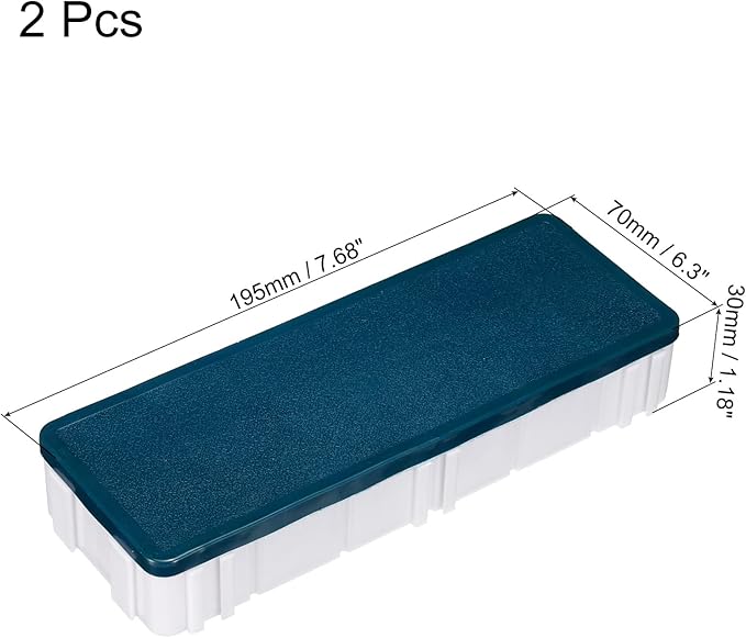 PATIKIL 12 Compartment Paint Palette, 2 Pack Plastic & Rubber Art Supplies Storage Organizer for Watercolor, Gouache, Oil Paint Art