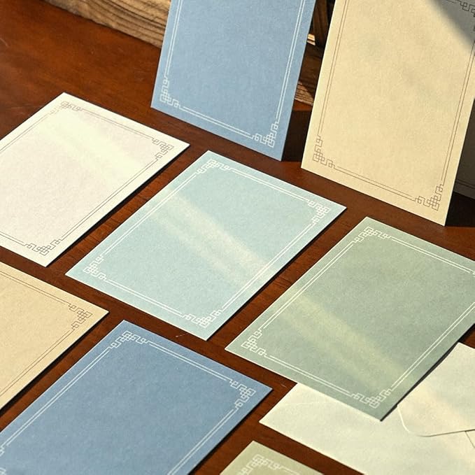 Monolike Day by Day Card, 111 Traditional Line - Mix 48 Mini Single cards, 24 envelopes Package