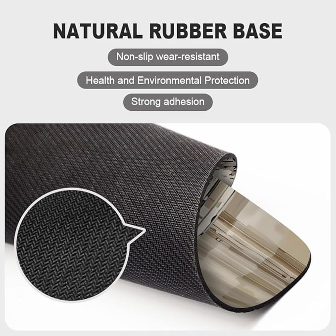 Orangutan Texture Mouse pad, Square Waterproof and Anti Slip Mouse pad for Office laptops
