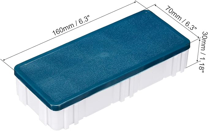 PATIKIL 10 Compartments Paint Palette, Plastic Painting Tray Deep Saver Box Detachable with Soft Cover Art Supplies Storage Organizer for Watercolor Gouache Oil Paint Art