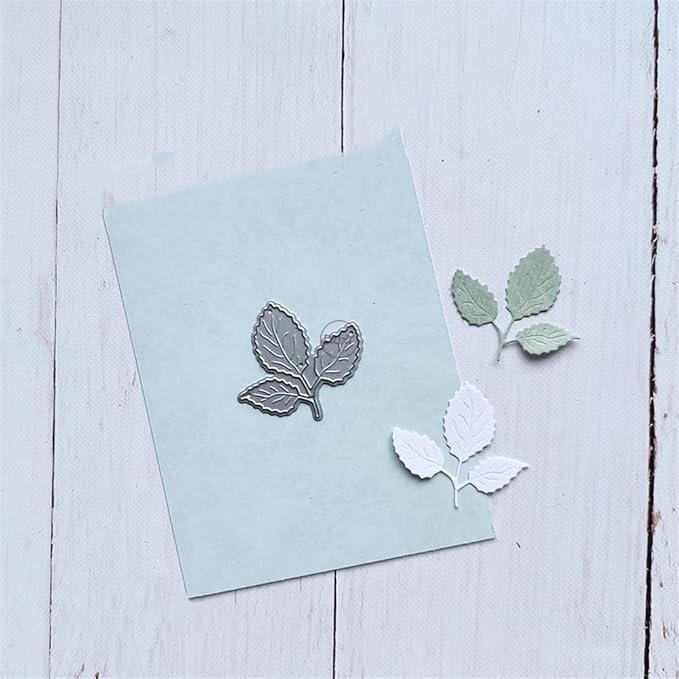 DzIxY Patchwork Peach Blossoms Flowers Leaves Metal Cutting Dies for Card Making Kit Embossing Paper Die Cuts Set Scrapbook Stencils Supplies Machine Templates