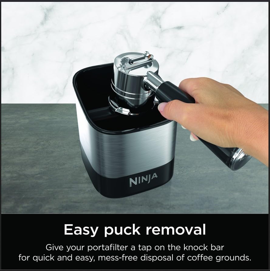 Ninja Luxe Café Knock Box, Holds 10 Double Shot Pucks, XSKKNOCKBOX - Image 2