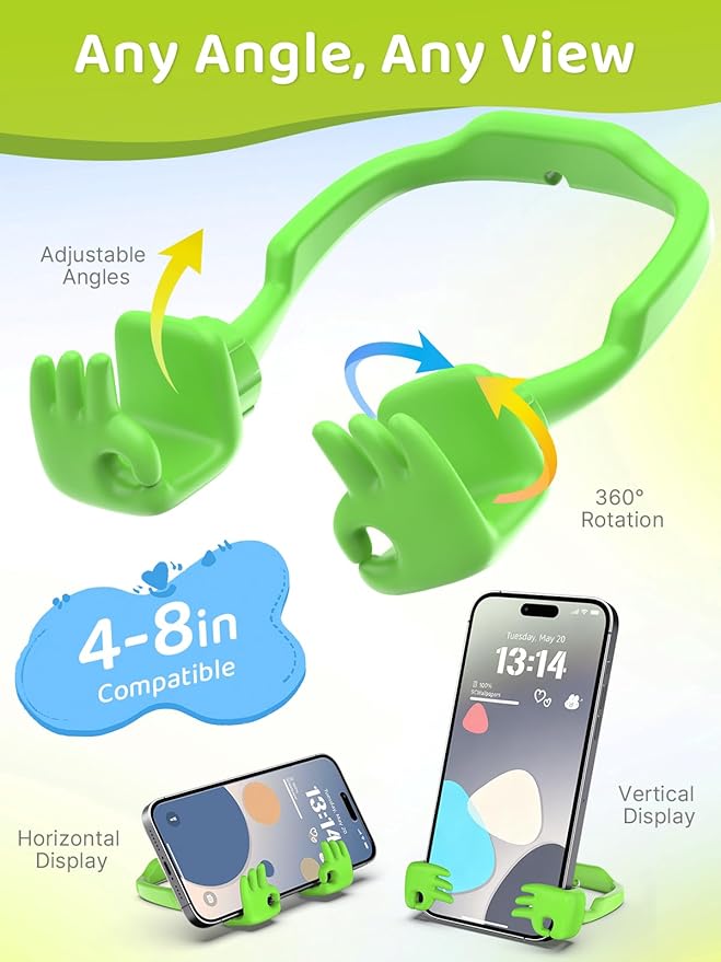 Stocking Stuffers for Teens Boys Girls Men Women Adults: Cell Phone Stand Gifts for Christmas Kids Patented OK Phone Holder for Desk Teenage Son Birthday Funny Gift Cool Gadgets Who Want Nothing